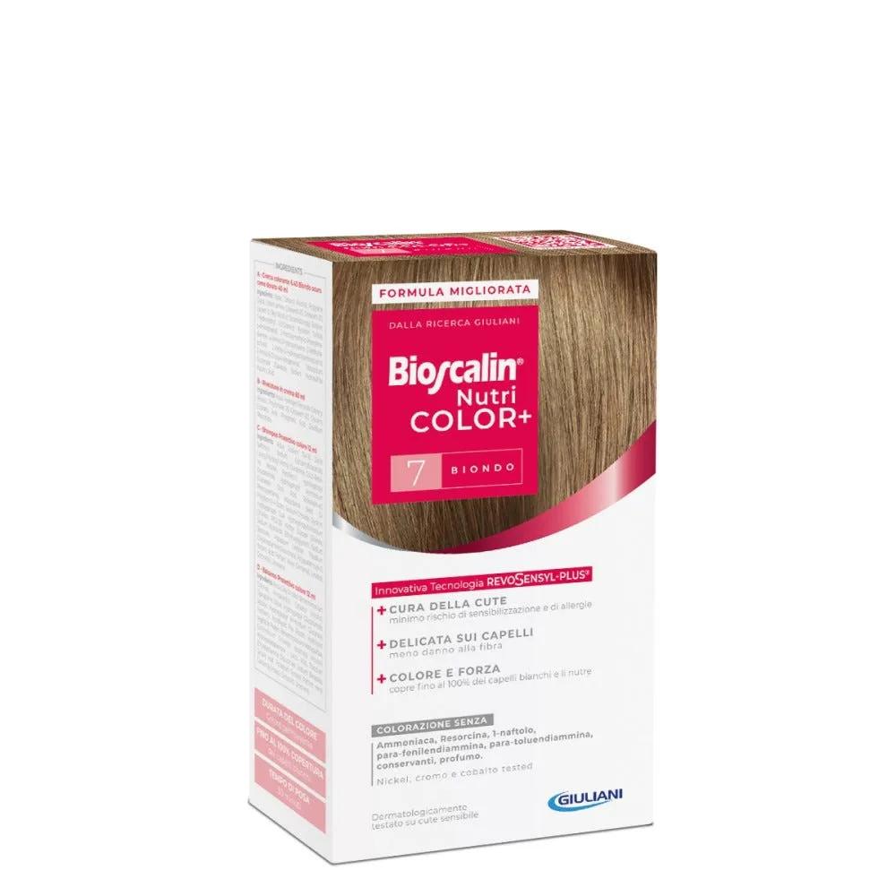 Bioscalin Nutri Color Plus 7 Biondo Trattamento Colorante