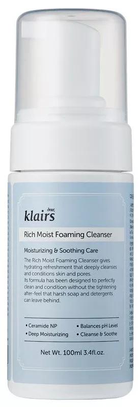 Klairs Espuma De Limpeza Facial Hidratante Rica 100ml