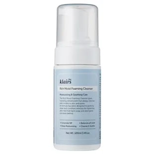 Klairs Rich Moisturizing Facial Cleansing Foam 100ml