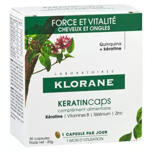 Klorane Keratincaps Haar 30 Capsules