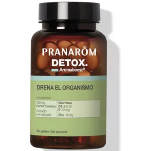 Pranarom Aromaboost Detox Drena o Corpo 60 Cápsulas
