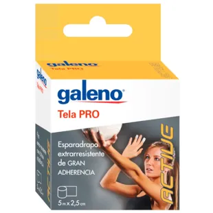 Galeno Klebebandtuch PRO Weiß 5m x 2,5cm