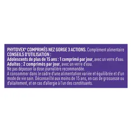 UPSA Phytovex Nez Gorge 3 Actions 20 comprimés