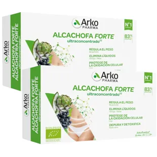 Arkopharma Arkofluido Artichoke Forte BIO + Aloe Vera 2x20 Ampoules