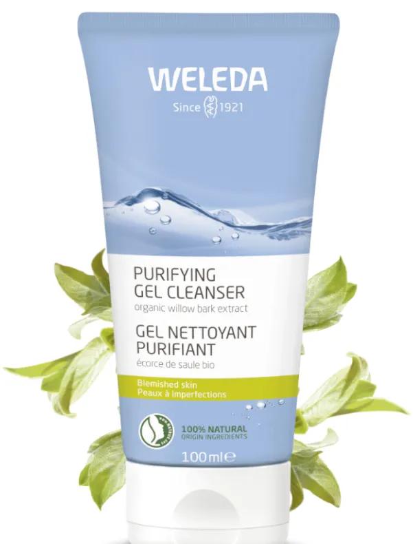 Weleda Gel Nettoyant Purifiant Naturellement Clair 100 ml