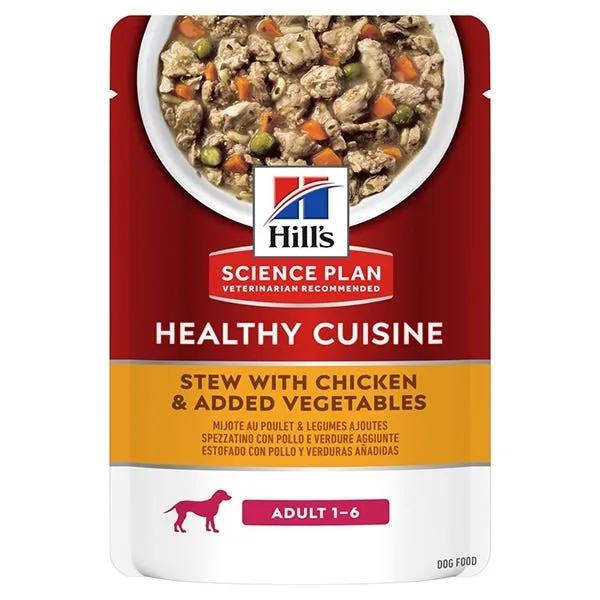 Hill's Science Plan Healthy Cuisine Cane Adult Al Pollo 90Gr