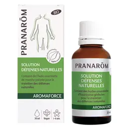 Pranarom Aromaforce Solution Défenses Naturelles Bio 30ml