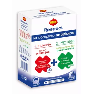 Orion Respect Complete Kit Anti-Lice Lotion 100 ml + Spray 200 ml