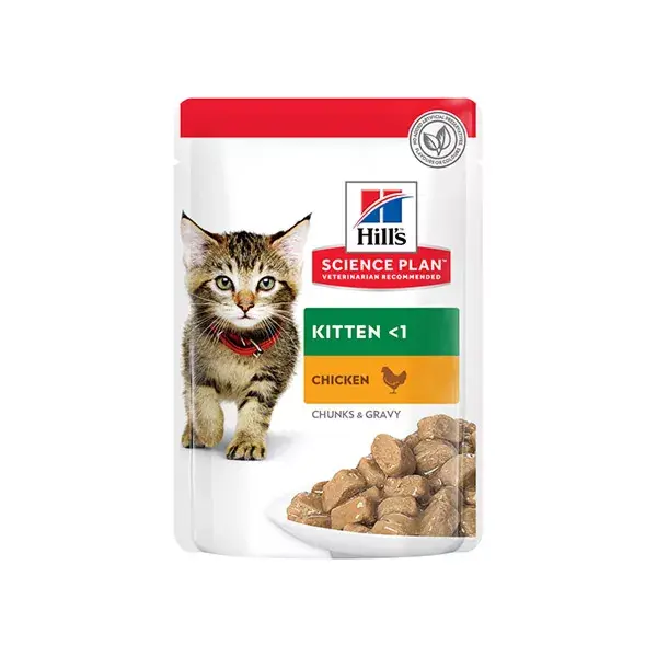 Hill's Science Plan Feline Kitten Aliment Humide Poulet 85g