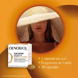 Oenobiol Sun Expert Préparateur Solaire Peau Sensible 30 gélules