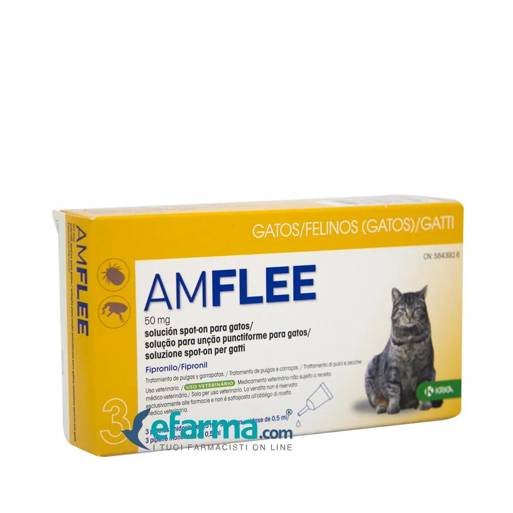 Amflee Spot-On Antiparassitario Gatti 3 Pipette