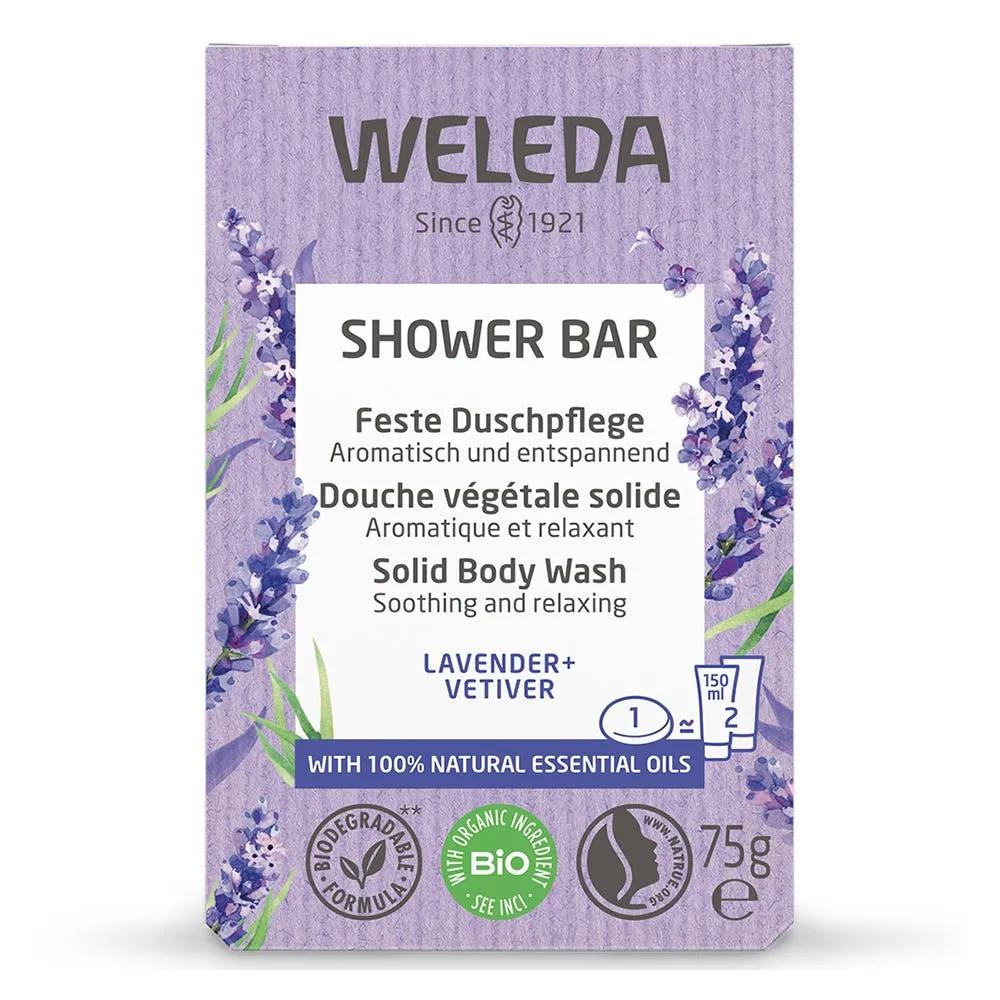 Weleda Bagno Doccia Solido Lavanda + Vetiver 75 gr