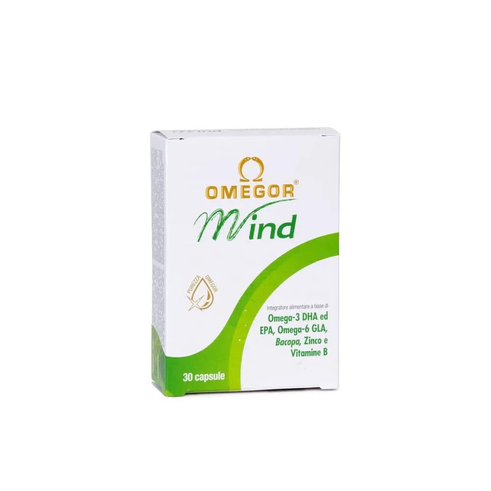 Omegor Mind Integratore Memoria e Funzioni Cognitive 30 Capsule Molli