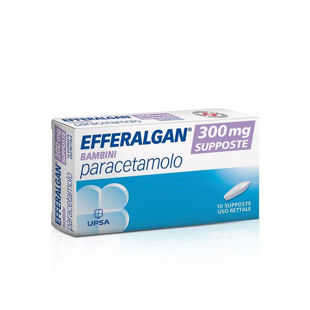 Efferalgan Bambini 300 mg Paracetamolo 10 Supposte