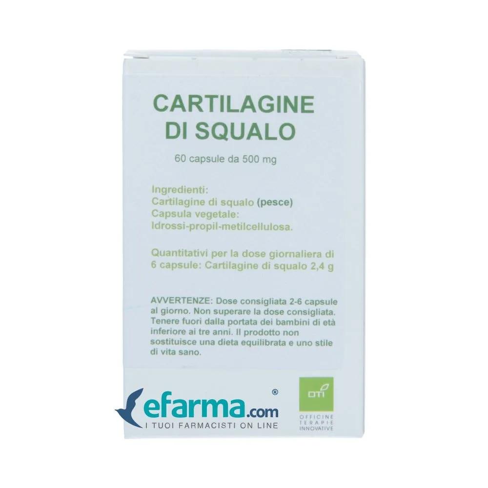 Oti Cartilagine Di Squalo Polvere Integratore Per La Cartilagine 60 Capsule