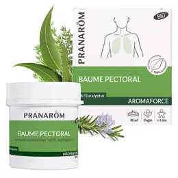 Pranarom Aromaforce Baume Pectoral Bio 80ml