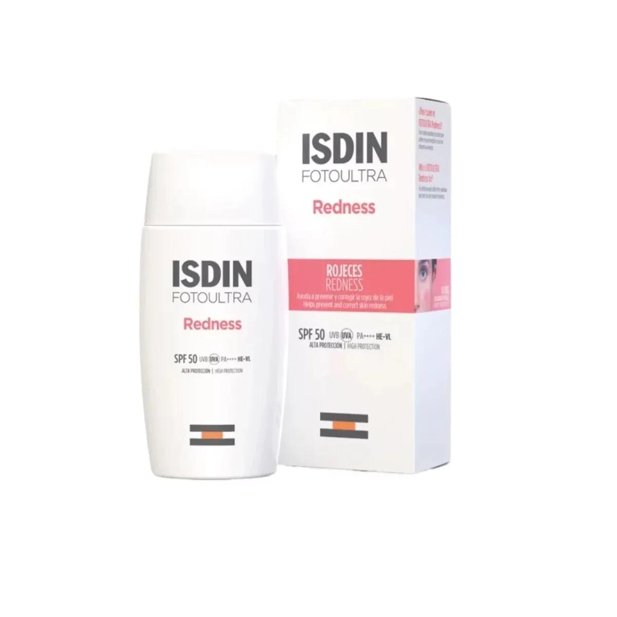 Isdin Fotoultra Redness Spf50 Viso Corregge e Previene gli Arrossamenti Cutanei 50 ml