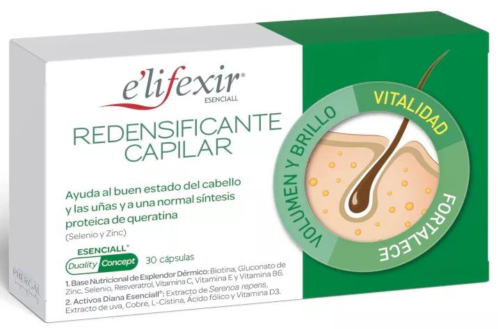 Elifexir Esenciall Redensificante Capilar 30 Cápsulas