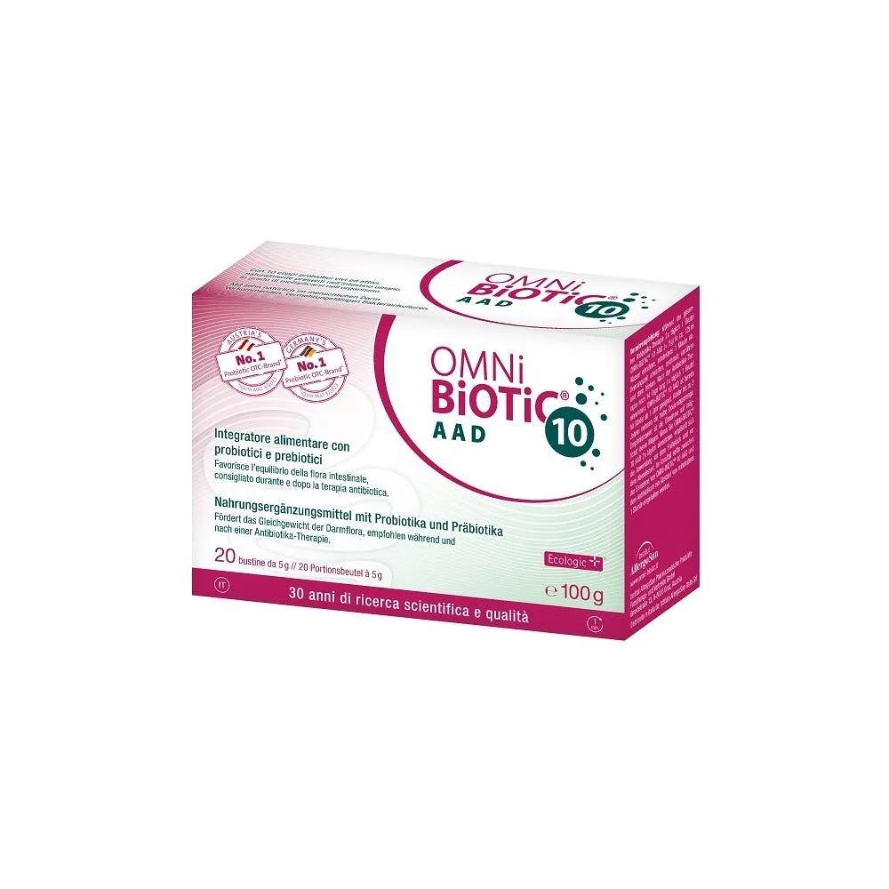 Omni-Biotic 10 AAD Kids Integratore Per Il Benessere Intestinale 20 Bustine