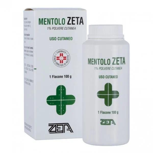 Zeta Talco Mentolato 100 g