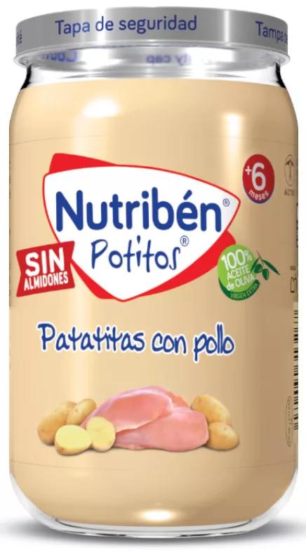 Nutribén Potito Pollo con Patatitas +6m 235 gr
