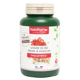 Nat & Form Original Levure de Riz Rouge & Gugulon 200 gélules végétales