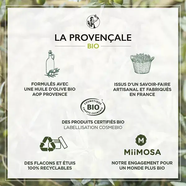 La Provençale Radieuse La Crème Hydratante 48h Bio 50ml