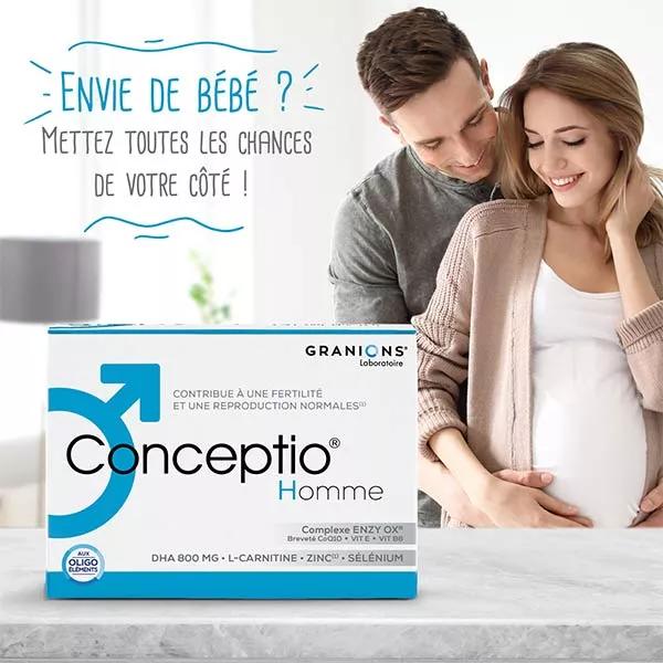 Granions Conceptio Hombre 30 sobres y 90 cápsulas