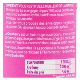 Superdiet Cranberry Reine des Pres Bio 90 gélules