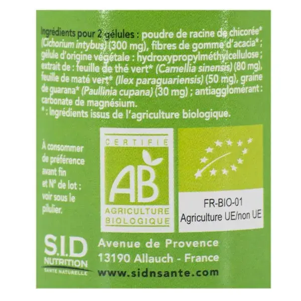 SID Nutrition Draineur Bio 30 capsules