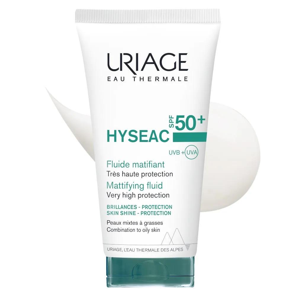 Uriage Hyséac Fluido Solare SPF 50+ Pelle Mista e Grassa 50 ml