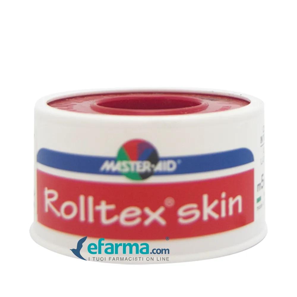 Roll Tex Skin Cerotto In Tela Rosa Pelle Ipoallergenico cm 2,5x5m