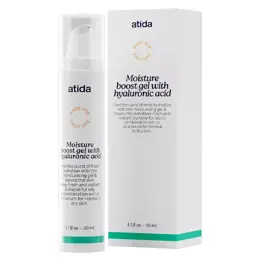 Atida Visage Gel Booster Hydratation Acide Hyaluronique 50ml