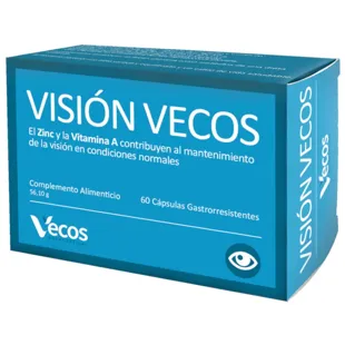 Vecos Nucoceutical Vision 60 Capsules