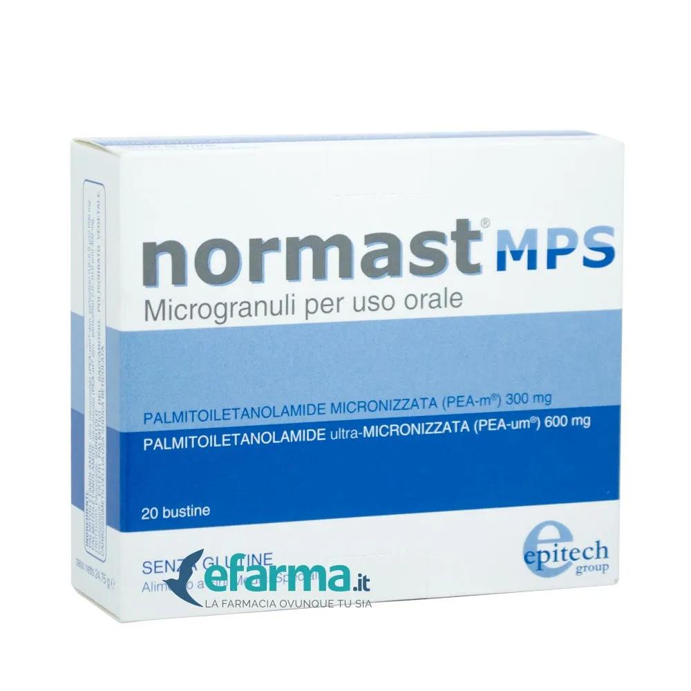 Normast Mps Microgranuli Per Uso Orale Via Sublinguale 20 Bustine