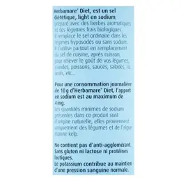 A.vogel Herbamare Diet Très Pauvre en Sodium Bio 125g