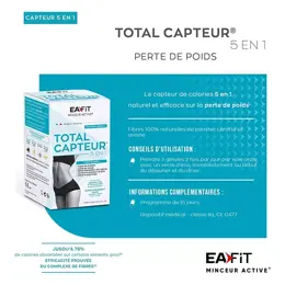 Eafit Minceur Active Total Capteur 5 en 1 60 gélules