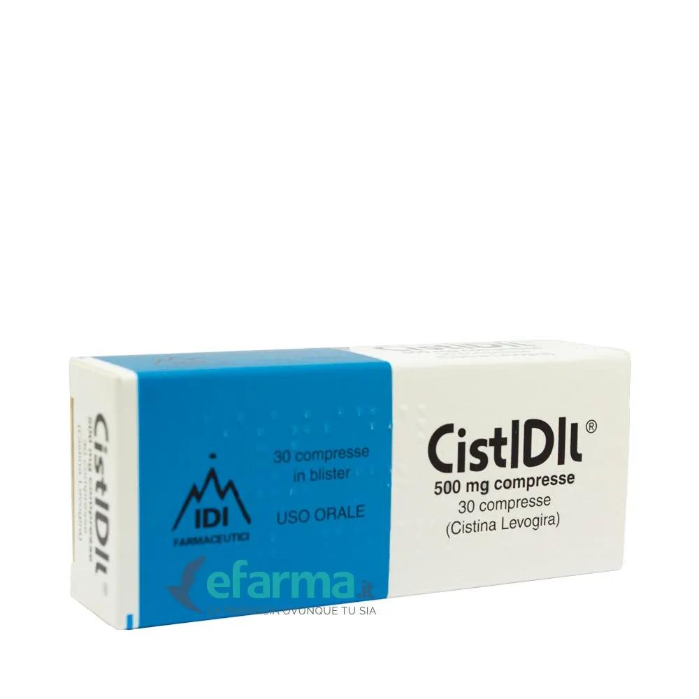 Cistidil 500 mg Levocistina 30 Compresse