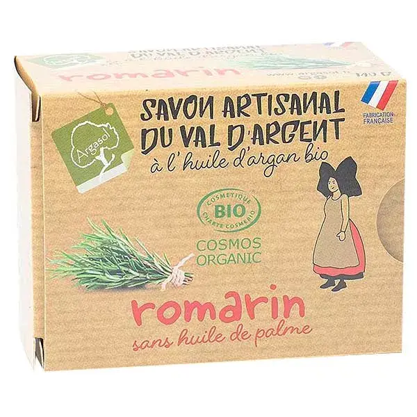 Argasol Organic Rosemary Soap 140g 