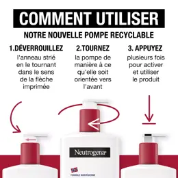 Neutrogena Formule Norvégienne® Réparation Intense Lait Corps Apaisant 400ml