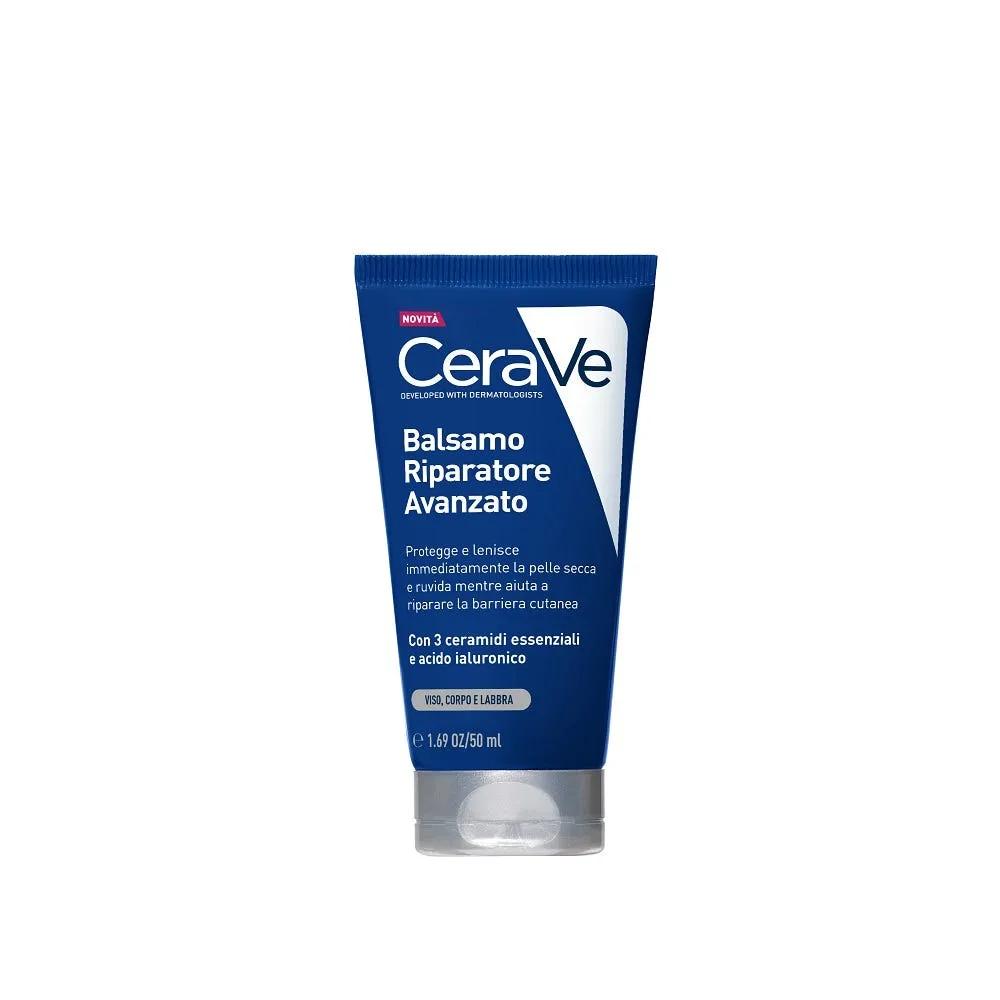 Cerave Balsamo Riparatore Avanzato Per Viso Corpo e Labbra 50 ml