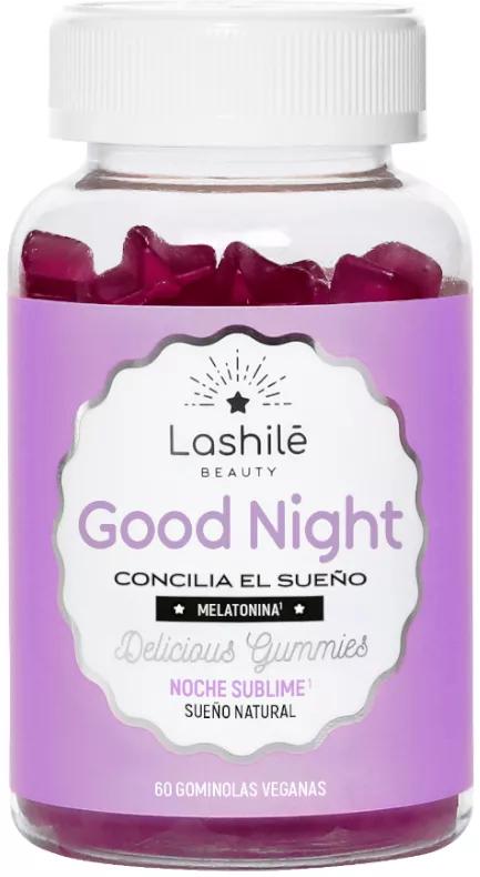 Lashilé Goede Nacht 60 Veganistische Gummies