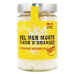 Tadé Aleppo Sel De Bain de la Mer Morte Fleur d'Oranger 300g