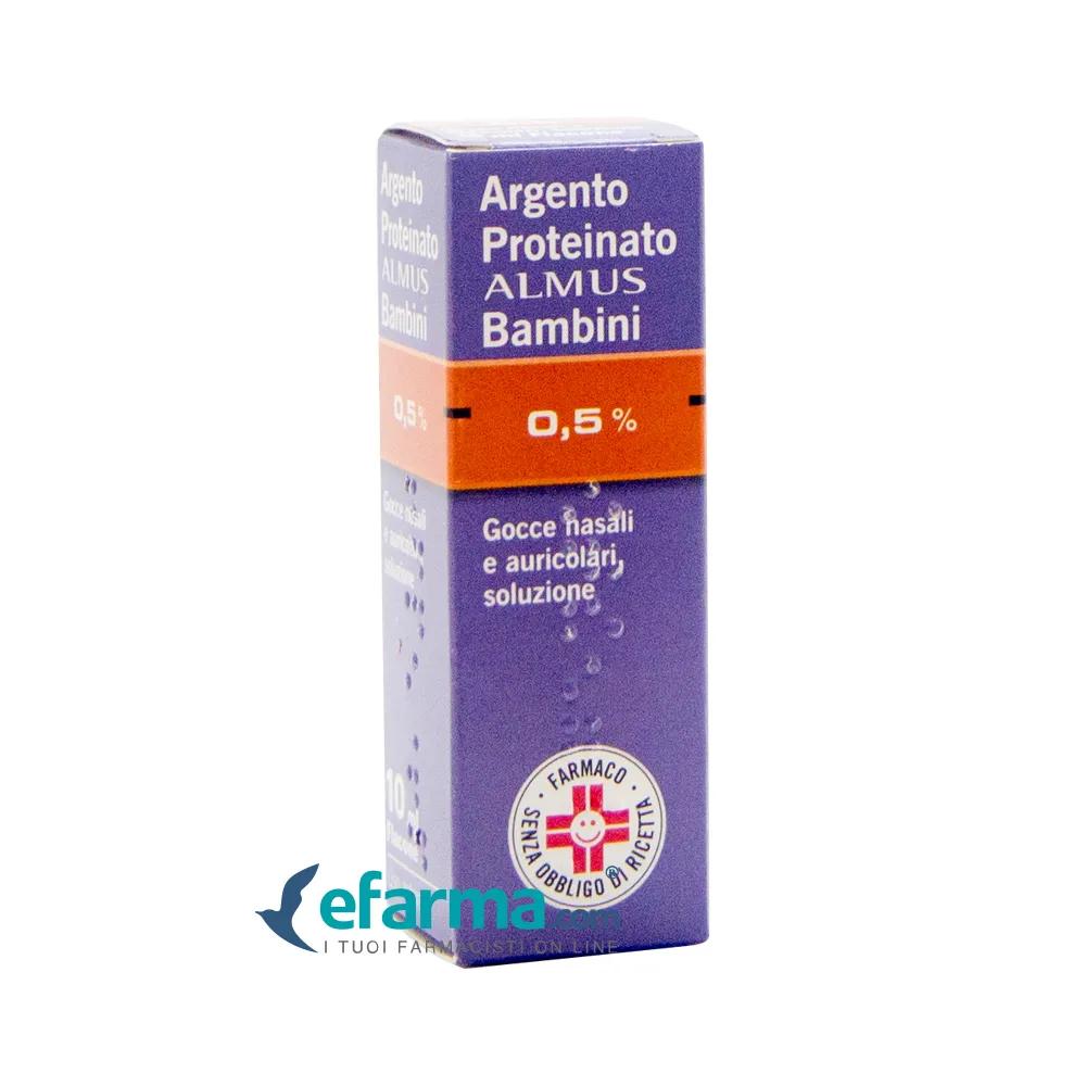 Argento Proteinato Almus 0,5% Decongestionate 10 ml