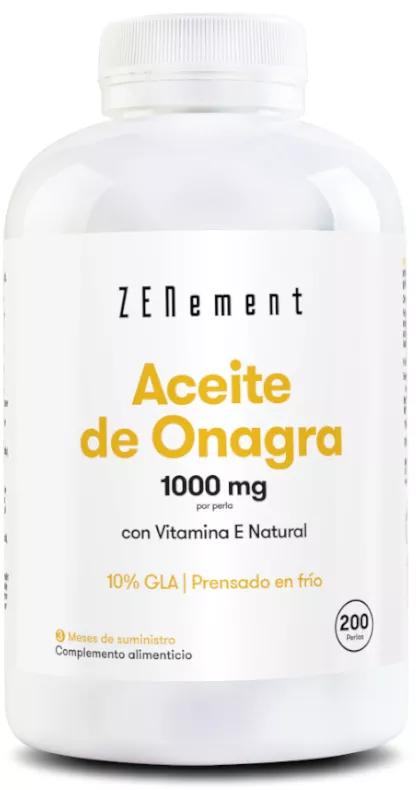 ZENement Huile d'Onagre 1000 Mg 200 Perles