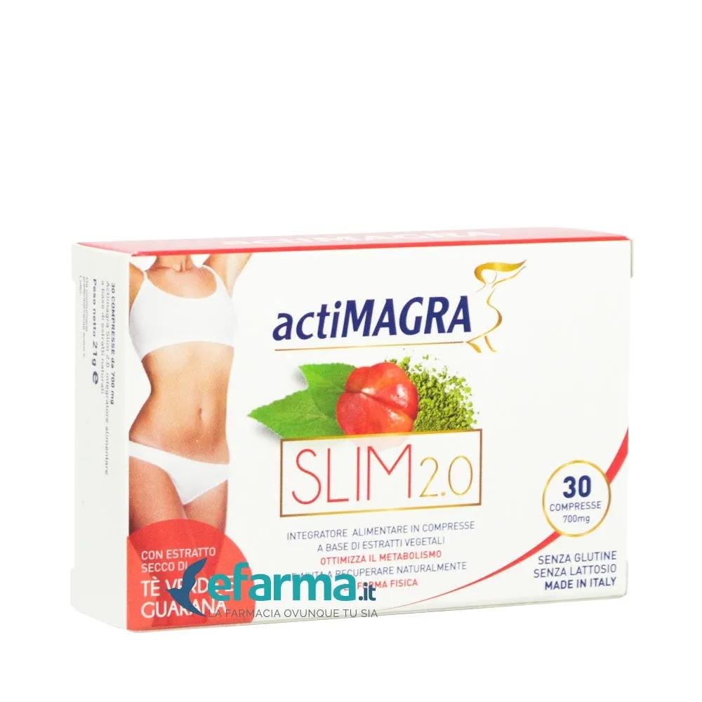 Actimagra Slim 2.0 Integratore Equilibrio Peso Corporeo 30 Capsule