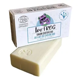 Lov'FROG Organic Goat's Milk Soap 100g | French Parapharmacy