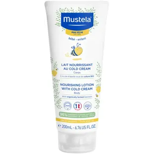 Mustela Cold Cream and Beeswax Nourishing Milk 200 ml