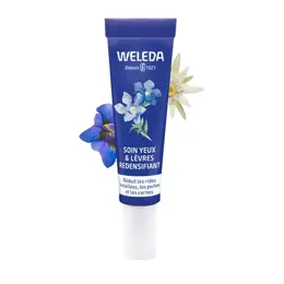 Weleda Gentiane Bleue & Edelweiss Soin Yeux & Lèvres Redensifiant Bio 10ml