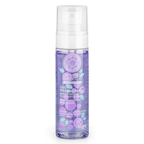 Natura Siberica Blueberry Siberica Brume Tonifiante Hydratante 100 ml